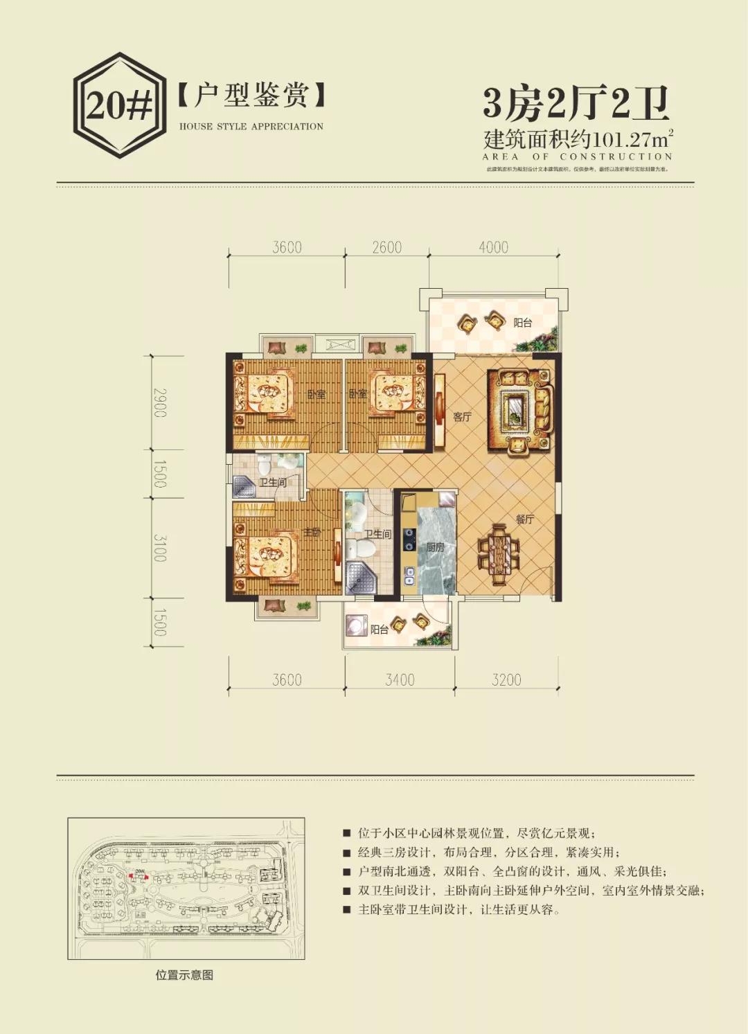 南县铜锣湾1号20#户型