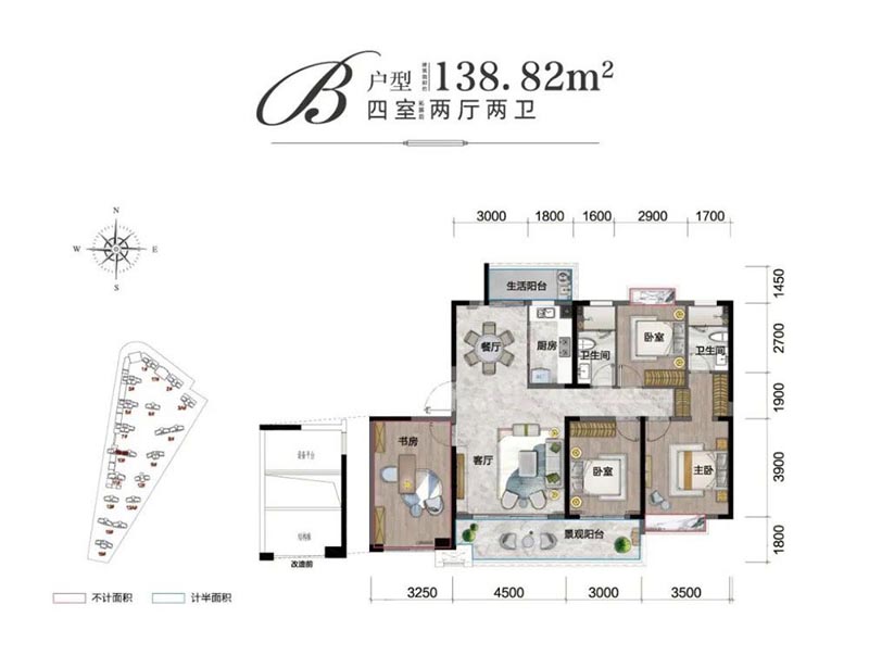汨罗友阿悦玺10#B户型