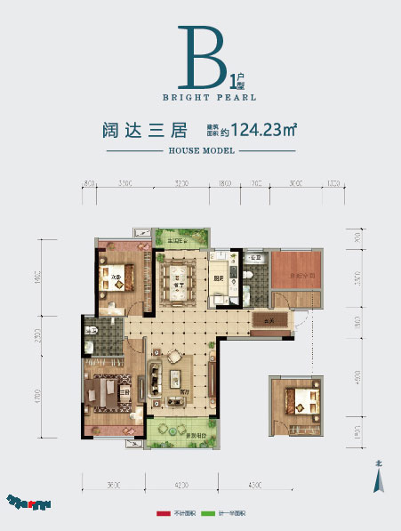 耒阳碧水明珠B1户型