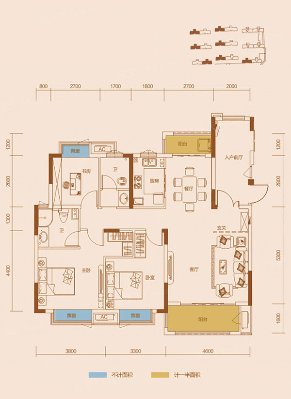衡阳中建和城壹品B户型