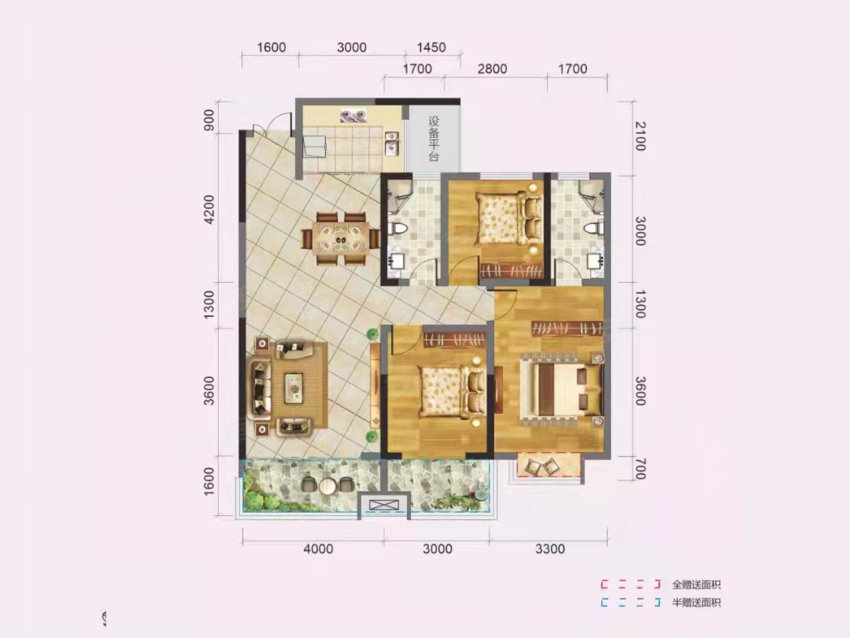 桂东汇达豪庭G5户型