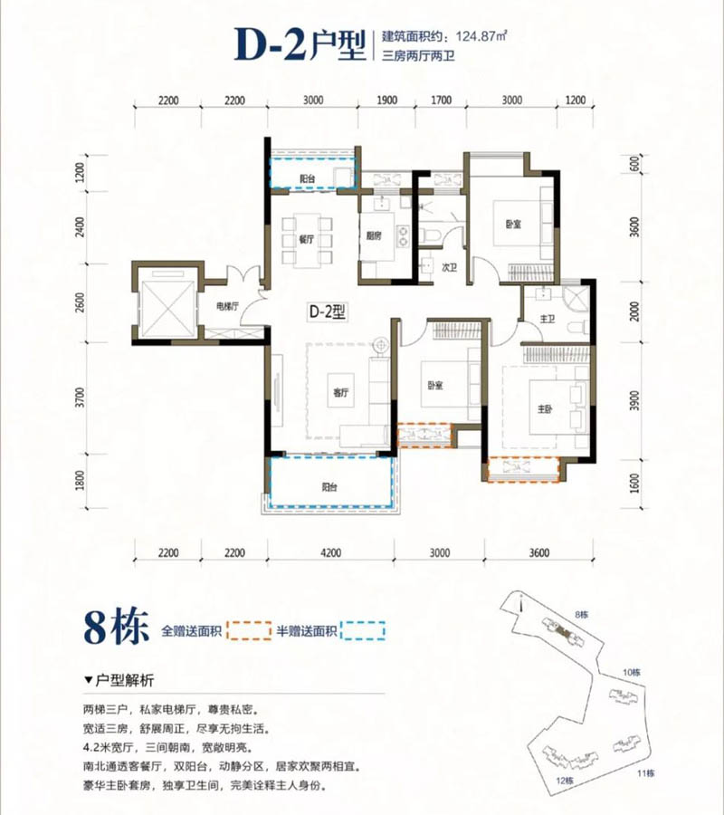 宜章盛德华府D-2户型