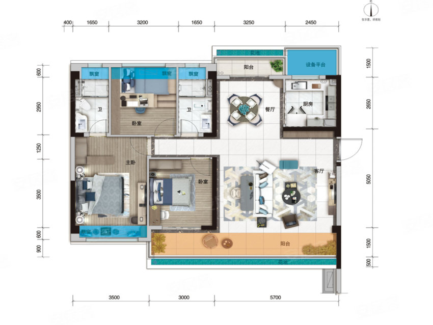 永兴碧桂园永兴府天境户型
