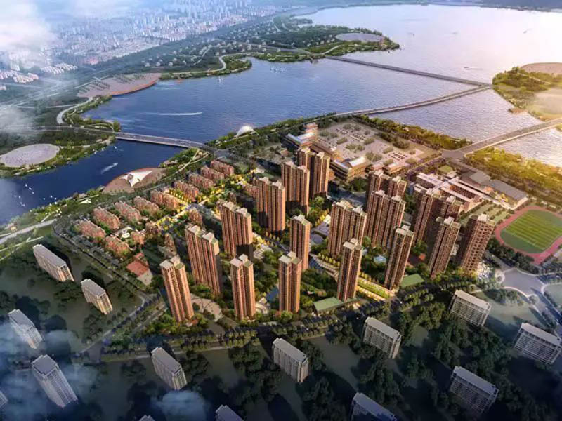 岳阳锦绣新城实景图