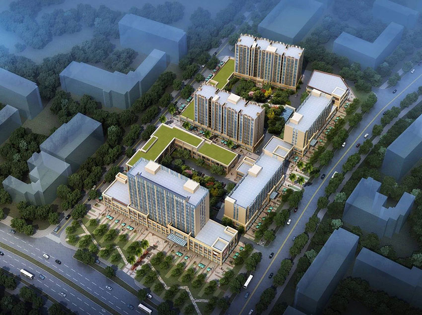 株洲碧海云街效果图