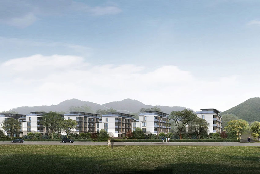 株洲绿城云栖桃源效果图