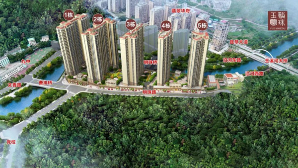宜章玉溪明珠硬核优势曝光！一河三公园 + 名校旁