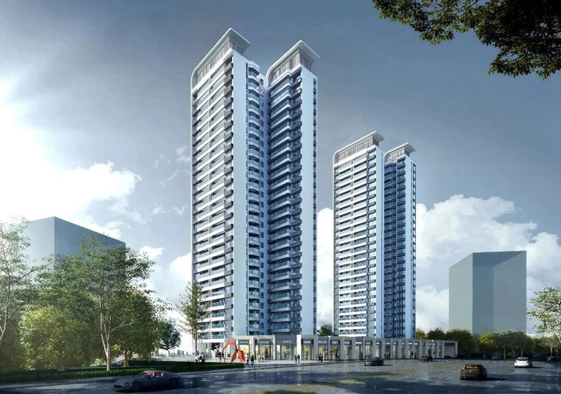 郴州北湖学府江湾实景图