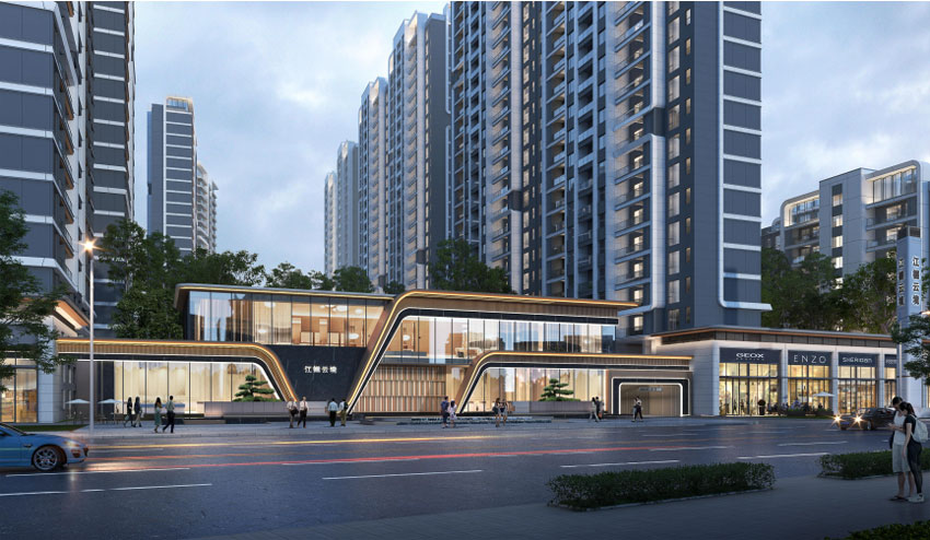 衡阳江樾云境效果图