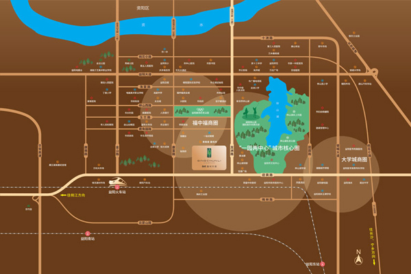 执掌城央脉络！益阳青春里&middot;鑫悦天禧，双商圈+双公园